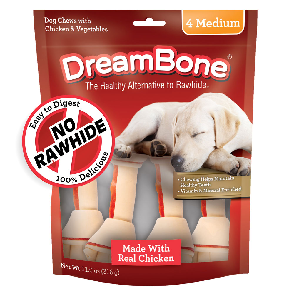 Chicken Classic Medium Bone Chews DreamBone
